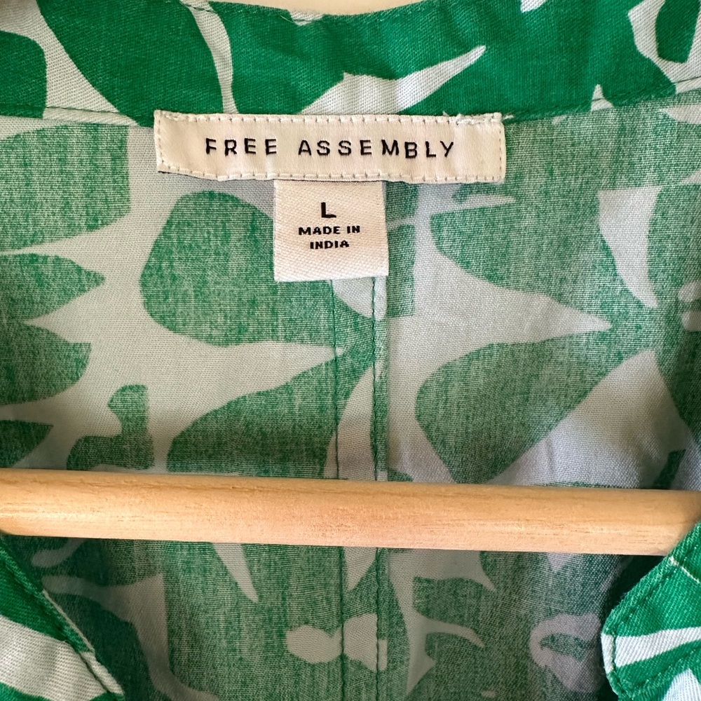 Floral Cotton ShirtDress - Picture 5 of 8